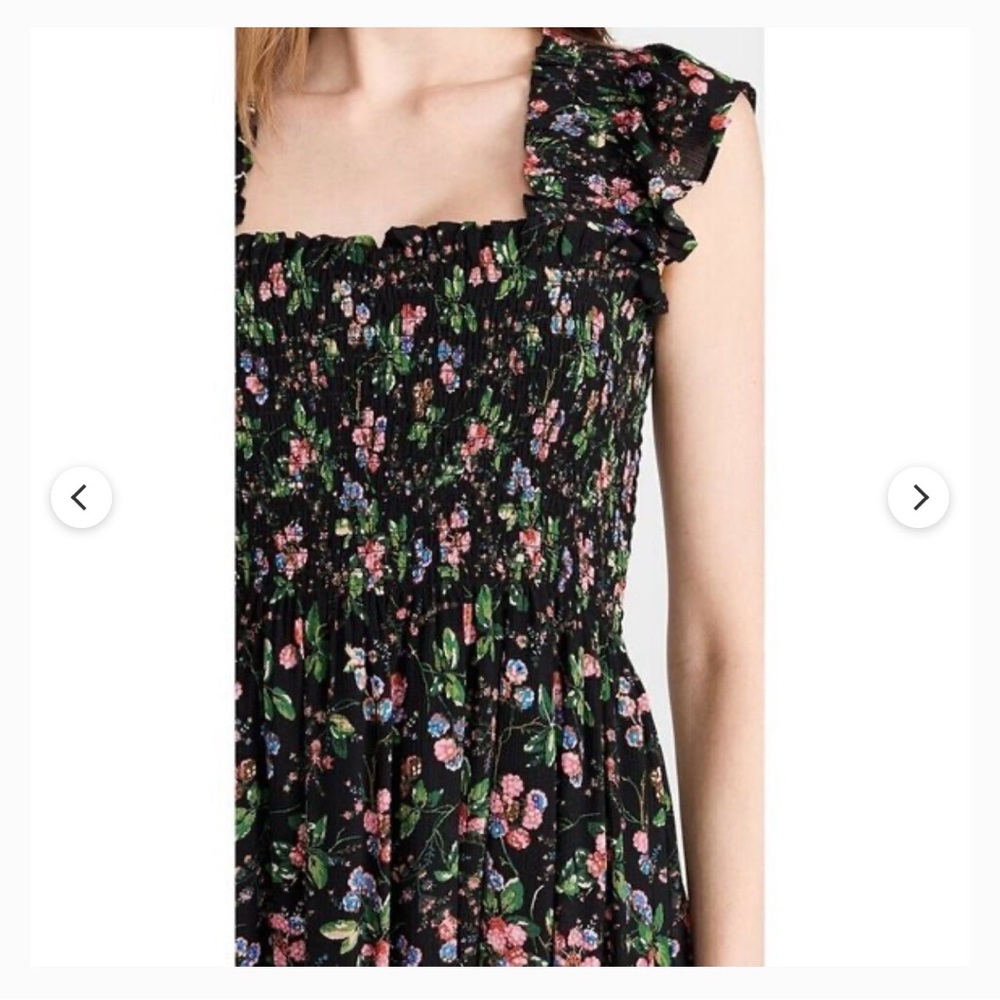 Hill House Home Nap Dress in Berry Floral Sz XS